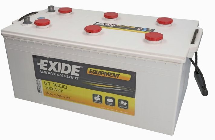 Baterie Exide Equipment, Marine &amp; Multifit 230Ah 1100A 12V ET1600