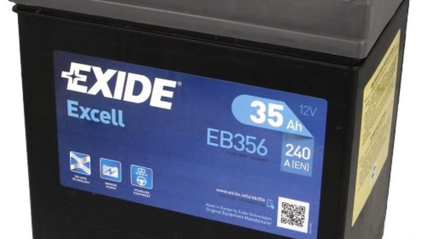 Baterie Exide Excell 35Ah 240A 12V EB356