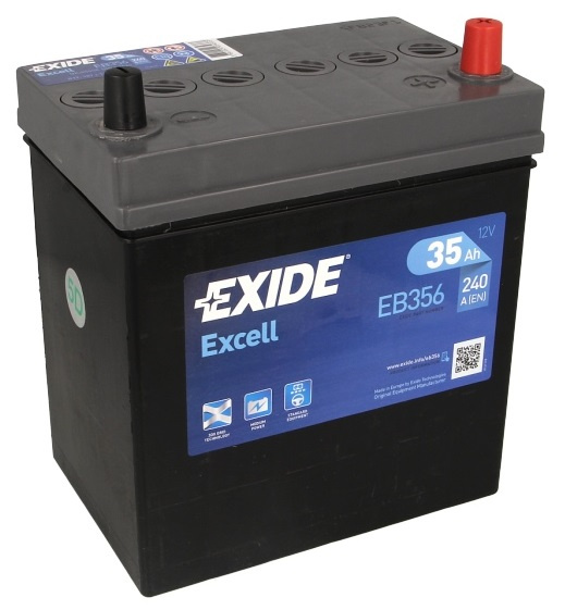 Baterie Exide Excell 35Ah 240A 12V EB356