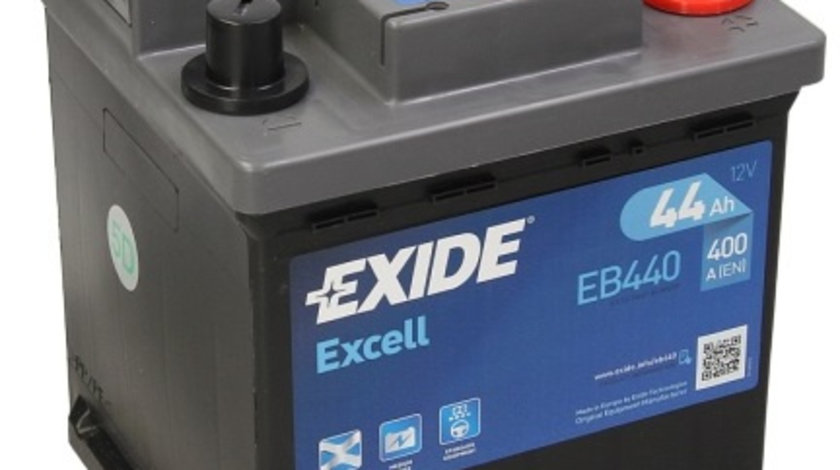 Baterie Exide Excell 44Ah 400A 12V EB440