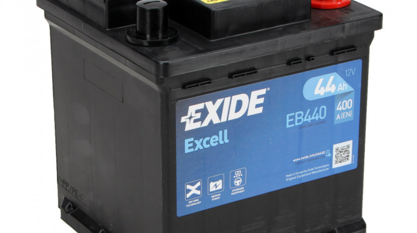 Baterie Exide Excell 44Ah 400A 12V EB440