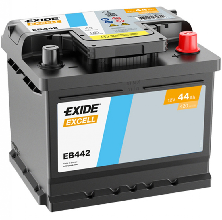 Baterie Exide Excell 44Ah 420A 12V EB442