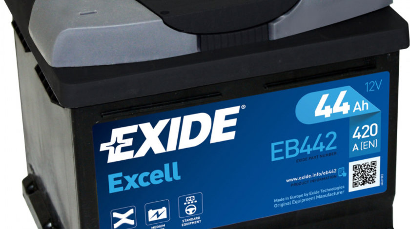 Baterie Exide Excell 44Ah 420A 12V EB442