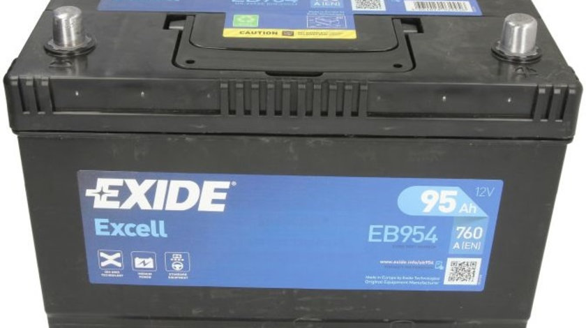 Baterie Exide Excell 95Ah 760A 12V EB954