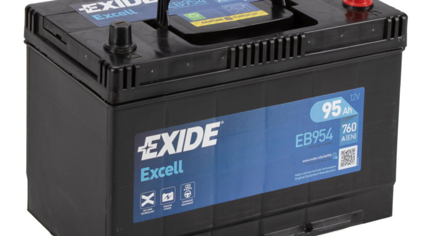 Baterie Exide Excell 95Ah 760A 12V EB954