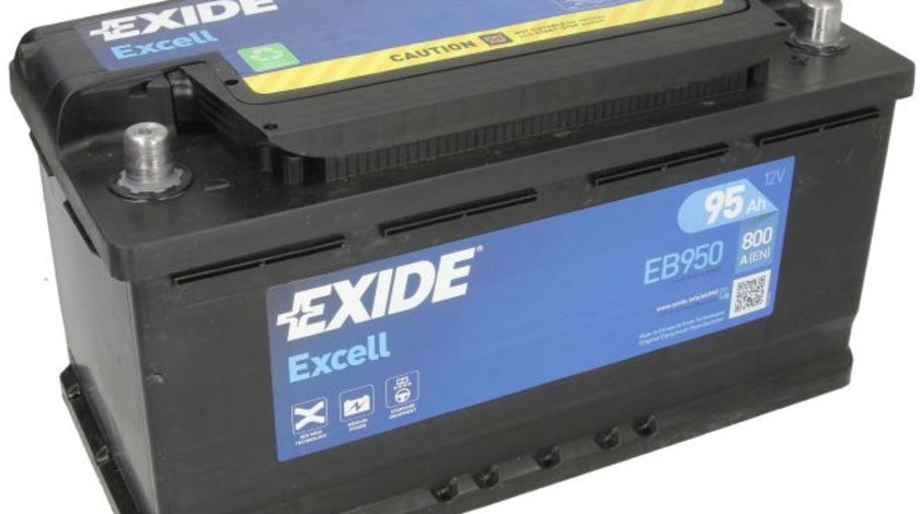 Baterie Exide Excell 95Ah 800A 12V EB950