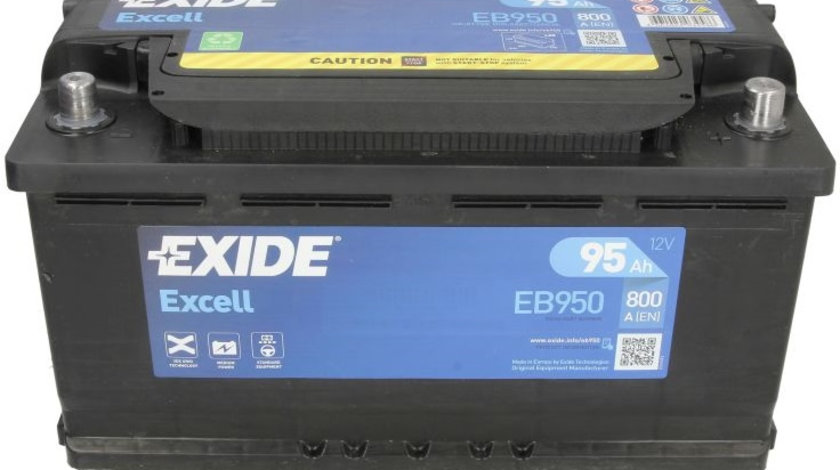 Baterie Exide Excell 95Ah 800A 12V EB950