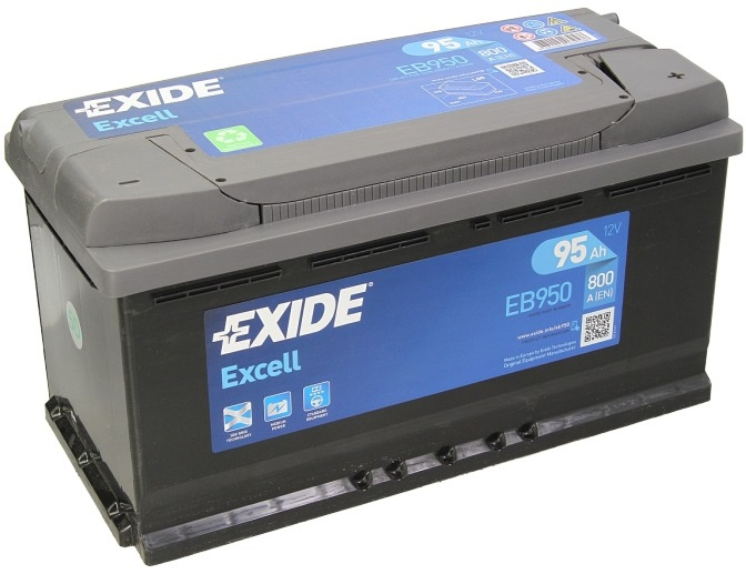 Baterie Exide Excell 95Ah 800A 12V EB950