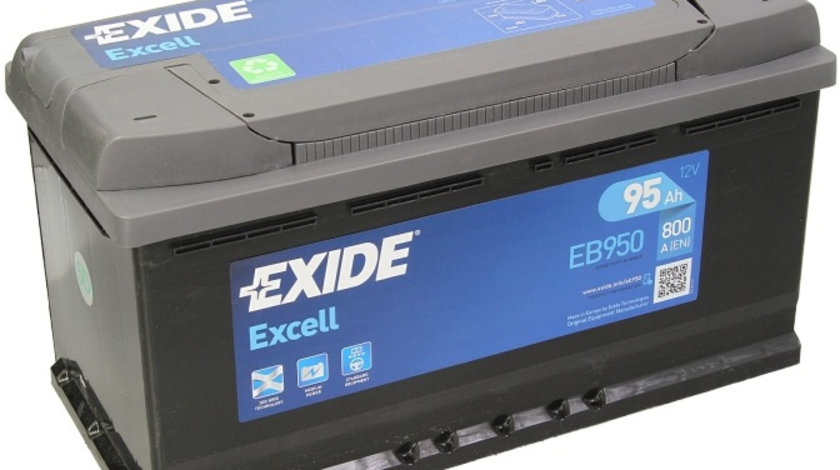 Baterie Exide Excell 95Ah 800A 12V EB950