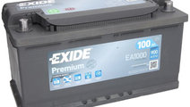 Baterie Exide Premium 100Ah 900A 12V EA1000