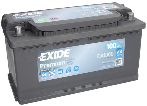 Baterie Exide Premium 100Ah 900A 12V EA1000
