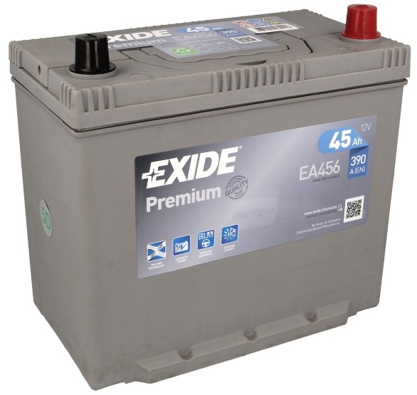 Baterie Exide Premium 45Ah 390A 12V EA456