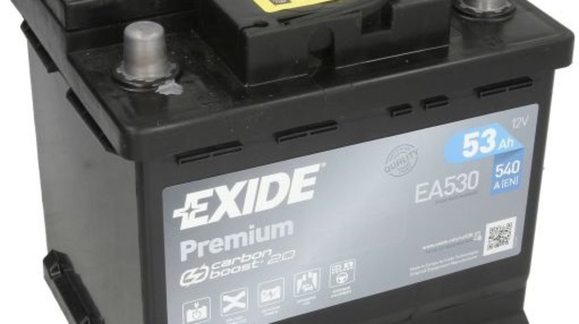 Baterie Exide Premium 53Ah 540A 12V EA530