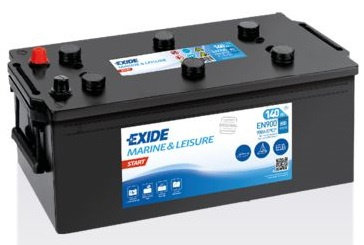 Baterie Exide Start, Marine &amp; Leisure 140Ah800A 12V EN900