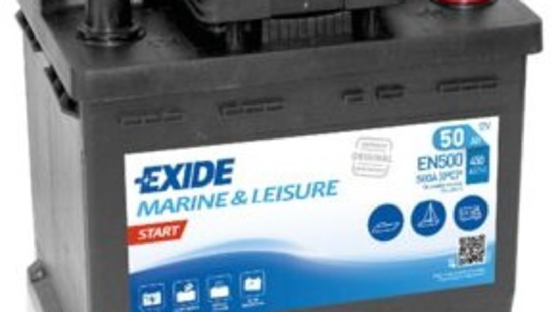 Baterie Exide Start, Marine &amp; Luisure 50Ah 450A 12V EN500