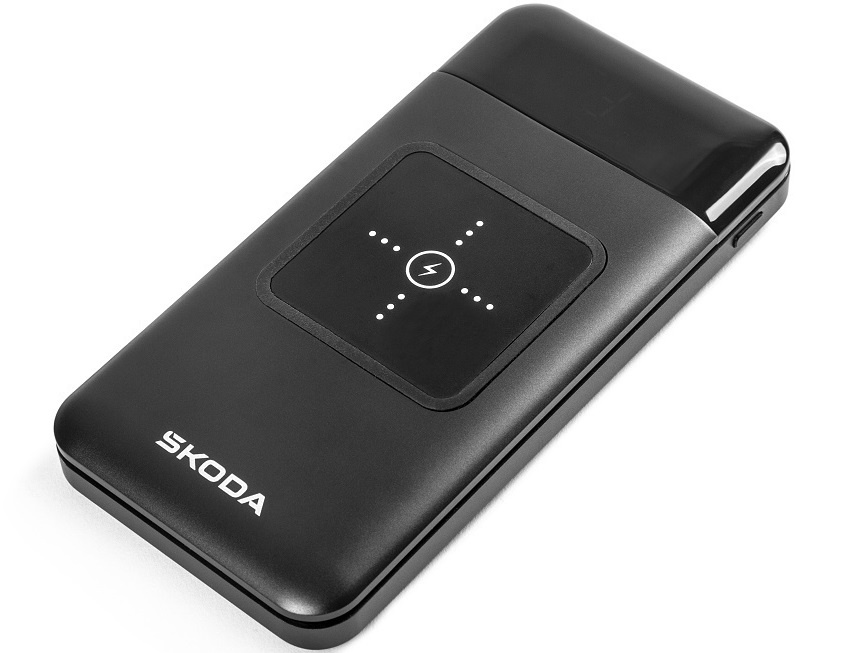 Baterie Externa Fast Charging Oe Skoda 10000mAh Negru / Gri 6U0051729A