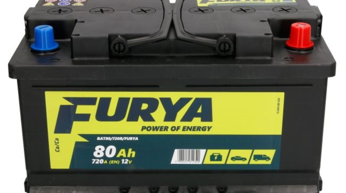 Baterie Furya 80Ah 12V 720A BAT80/720R/FURYA