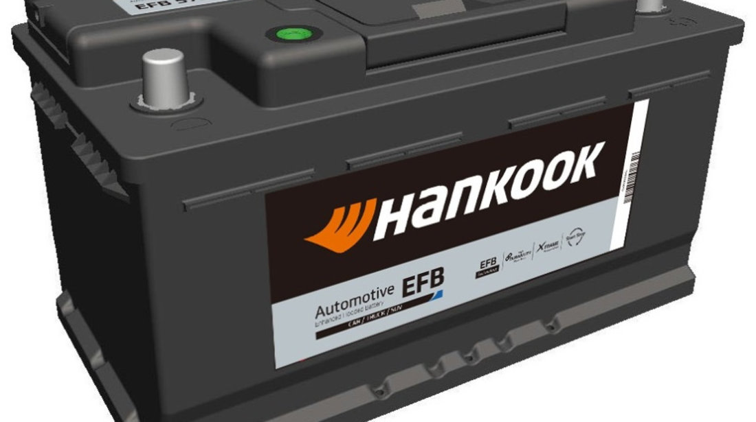Baterie Hankook Automotive EFB 75Ah 730A 12V EFB57530
