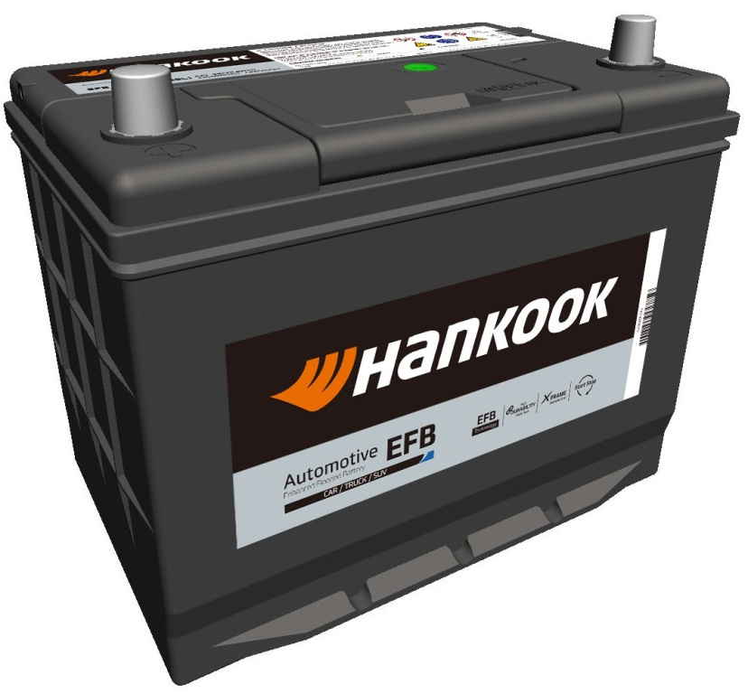 Baterie Hankook Automotive EFB 75Ah 760A 12V EFB130D26L(S95)