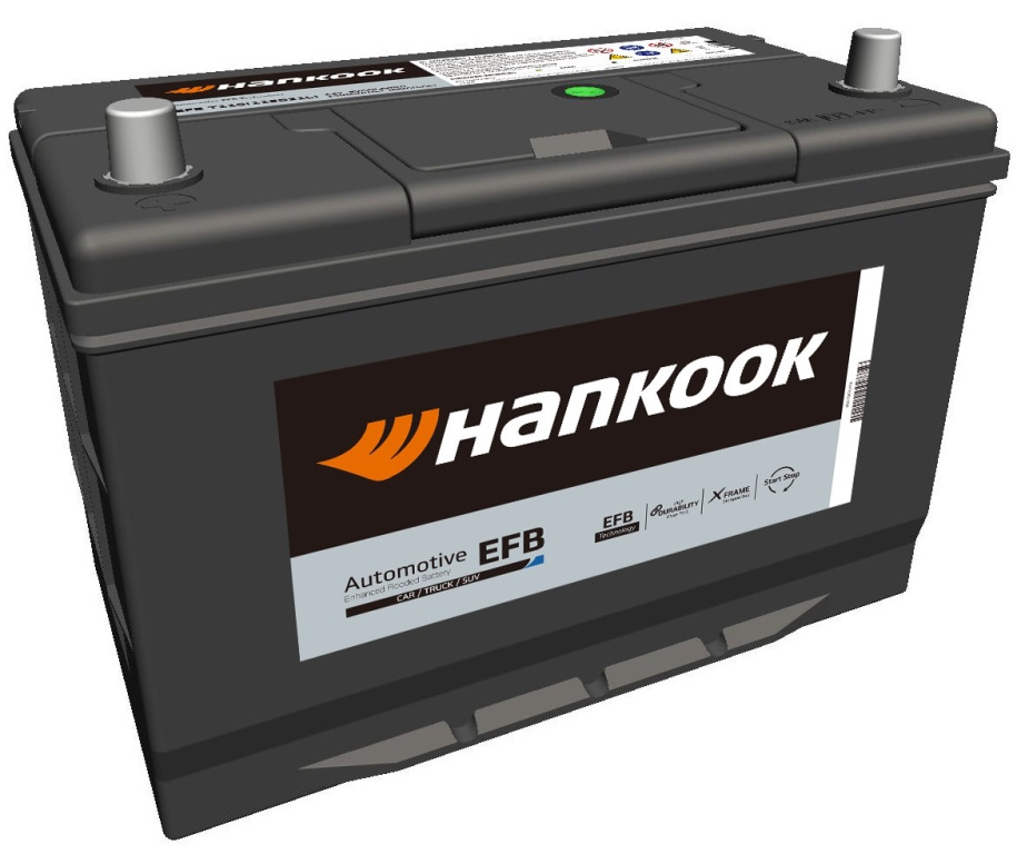 Baterie Hankook Automotive EFB 90Ah 820A 12V EFB145D31L(T110)