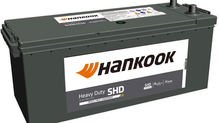 Baterie Hankook Heavy Duty SHD 145Ah 800A 12V SHD64589
