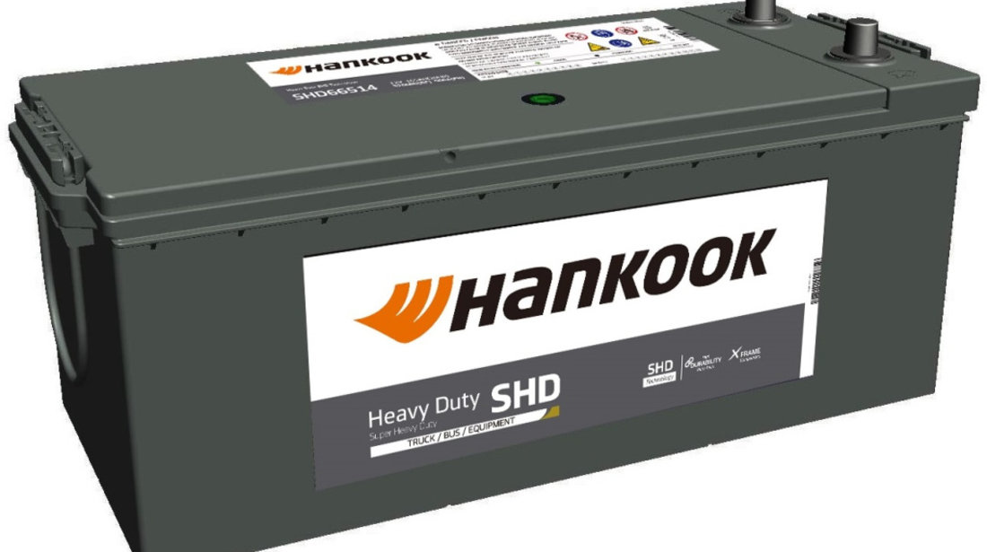 Baterie Hankook Heavy Duty SHD 180Ah 1000A 12V SHD68032