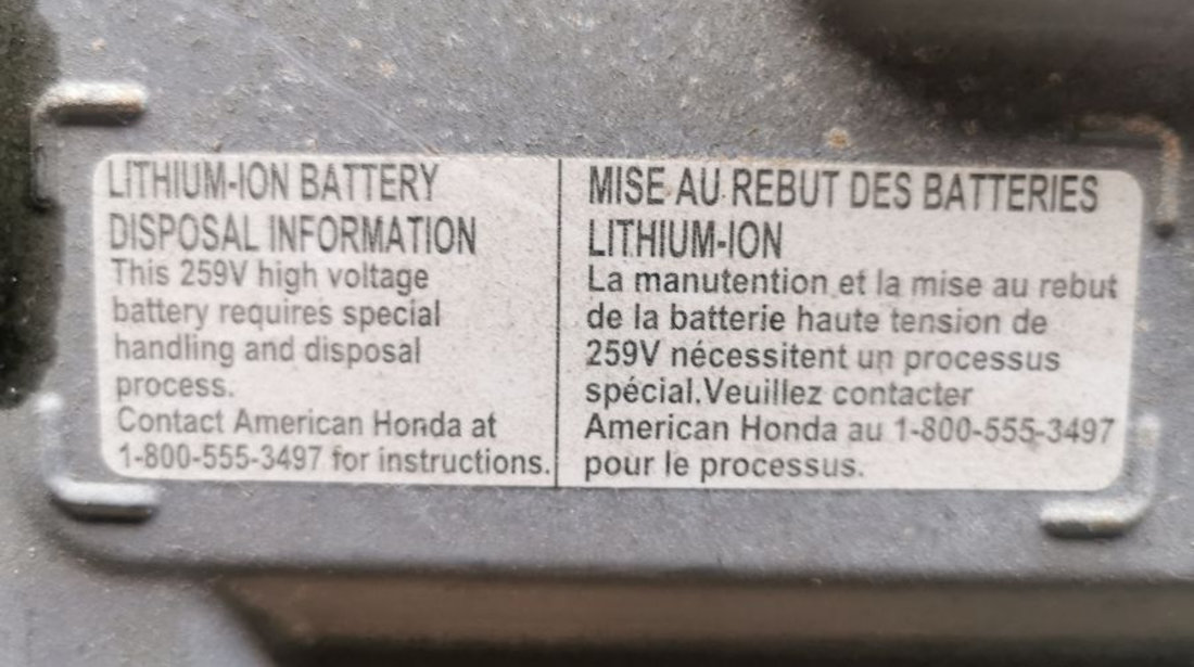 Baterie Inalta Tensiune Motor Hybrid Honda ACCORD VIII CL ,CM 2003