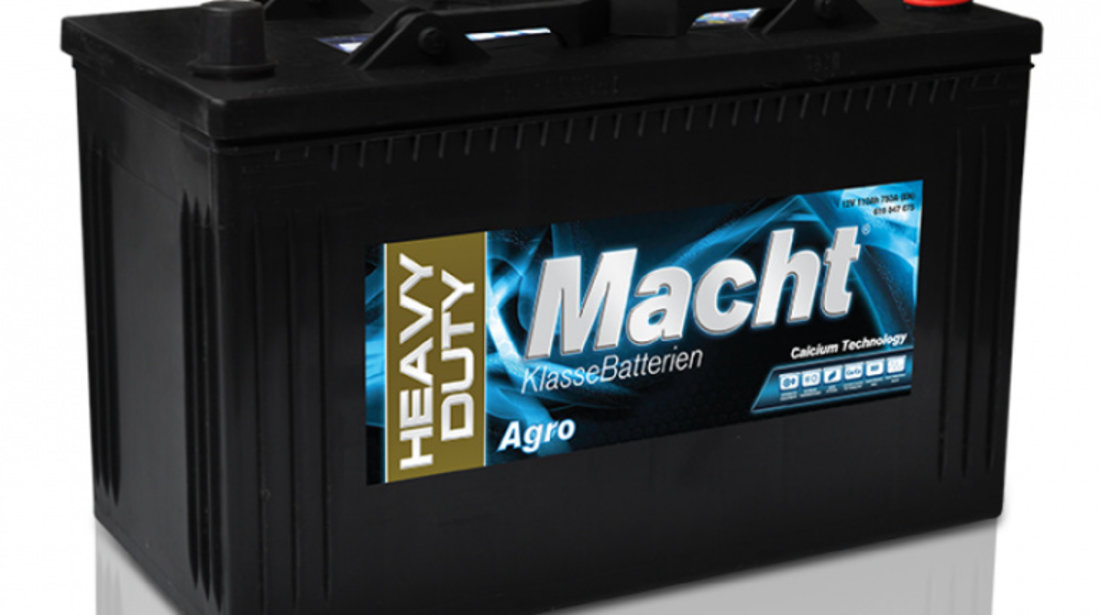 Baterie Macht Haevy Duty 110Ah 750A 345X175X230 25659