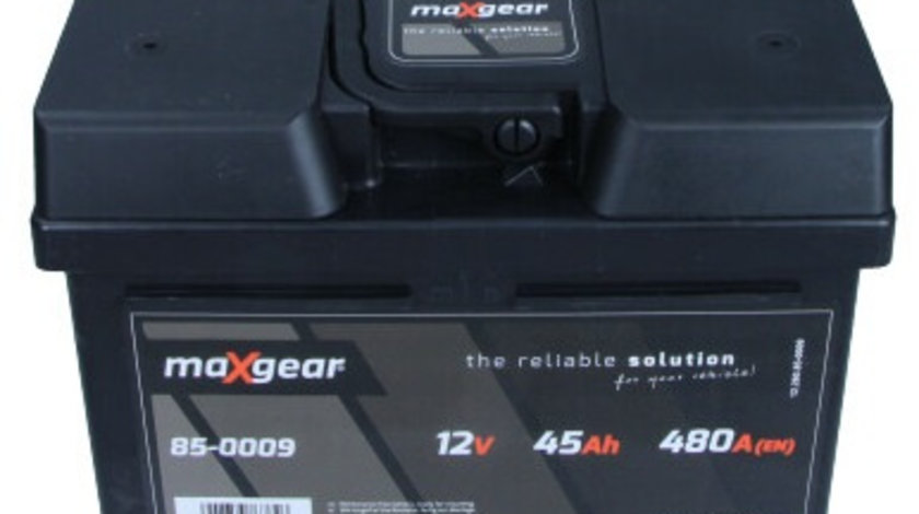 Baterie Maxgear 45Ah 480A 12V 85-0009