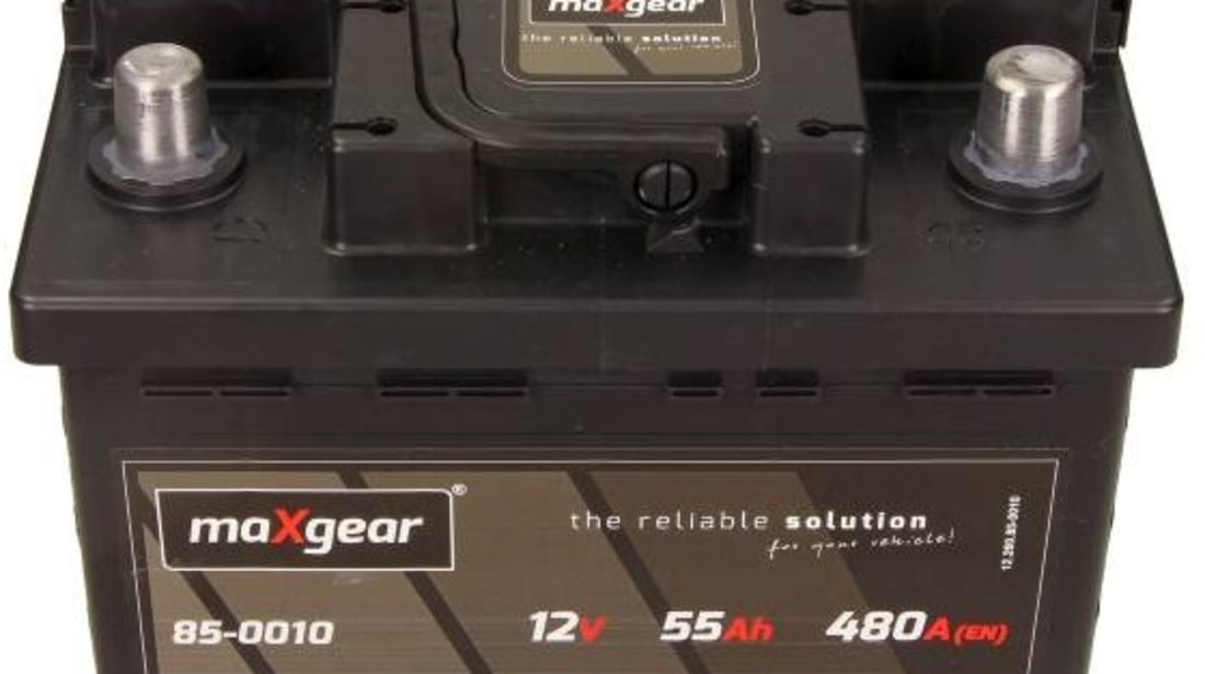 Baterie Maxgear 55Ah 480A 12V 85-0010