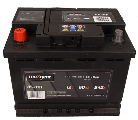 Baterie Maxgear 60Ah 540A 12V 85-0111