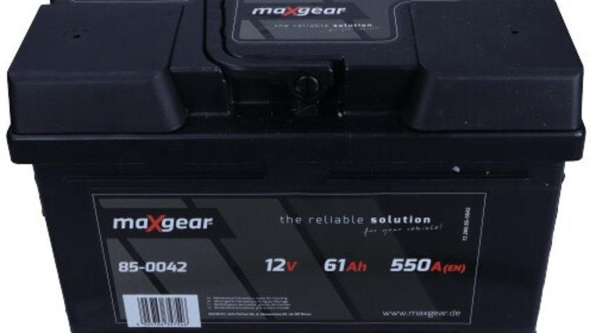 Baterie Maxgear 61Ah 550A 12V 85-0042