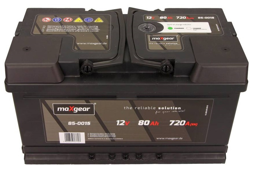 Baterie Maxgear 80Ah 720A 12V 85-0015