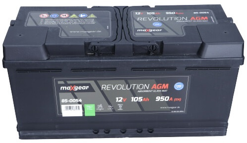 Baterie Maxgear Revolution EFB 105Ah 950A 12V 85-0054