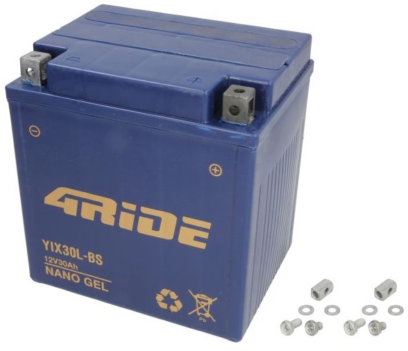 Baterie Moto 4Ride 30Ah 300A 12V YIX30L-BS 4RIDE GEL