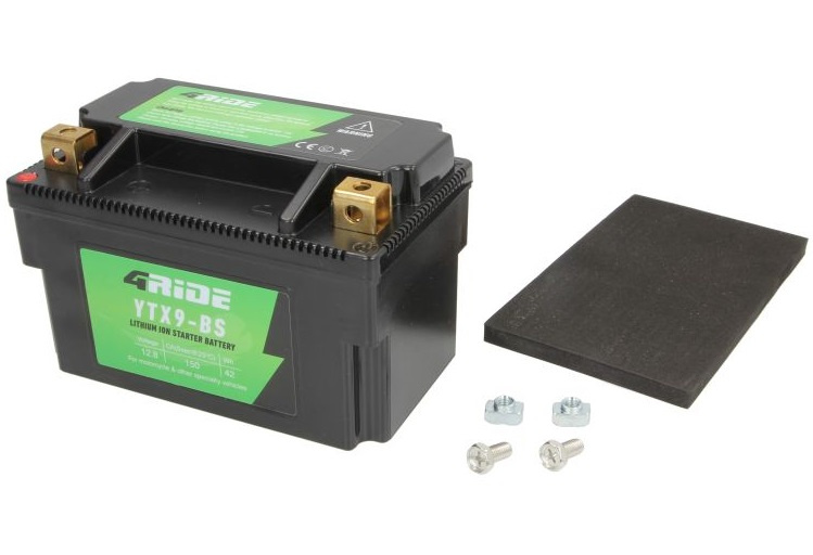 Baterie Moto 4Ride 42Wh 150A 12V YTX9-BS 4RIDE LI-ION