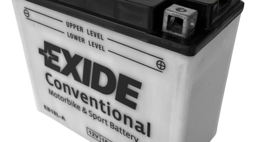 Baterie Moto Exide Conventional Motorbike &amp; Sport Battery 18Ah 190A 12V YB18L-A