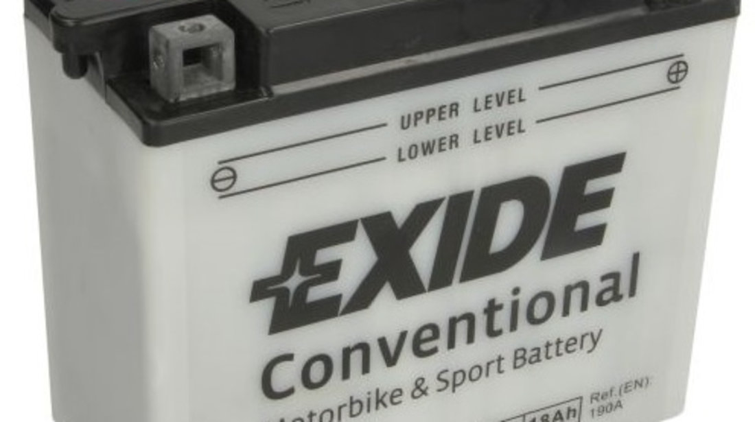 Baterie Moto Exide Conventional Motorbike &amp; Sport Battery 18Ah 190A 12V YB18L-A