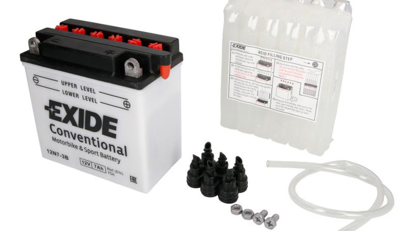 Baterie Moto Exide Conventional Motorbike &amp; Sport Battery 12V 5Ah 40A 12N5-3B EXIDE