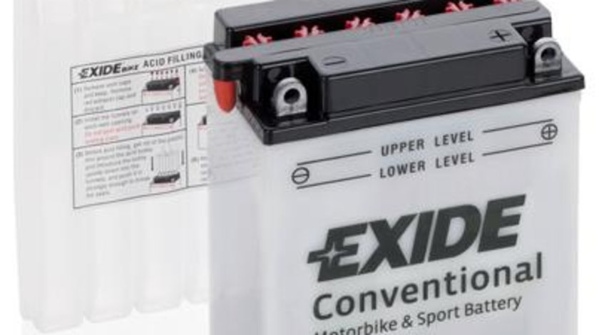 Baterie Moto Exide Conventional Motorbike &amp; Sport Battery 12Ah 165A 12V EB12AL-A