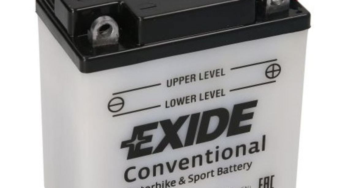 Baterie Moto Exide Conventional Motorbike &amp; Sport Battery 6Ah 40A 6N6-3B-1 EXIDE