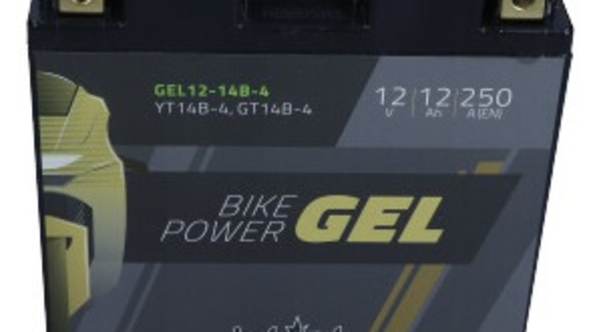 Baterie Moto IntAct Bike Power HVT 12Ah 250A 12V ITC-GEL-YT14B-4