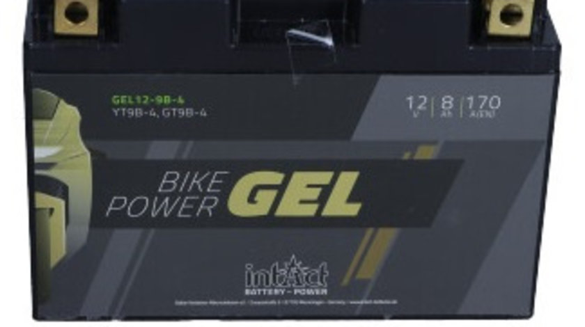 Baterie Moto IntAct Bike Power HVT 8h 170A 12V ITC-GEL-YT9B-4