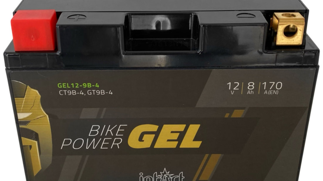 Baterie Moto IntAct Bike Power HVT 8h 170A 12V ITC-GEL-YT9B-4
