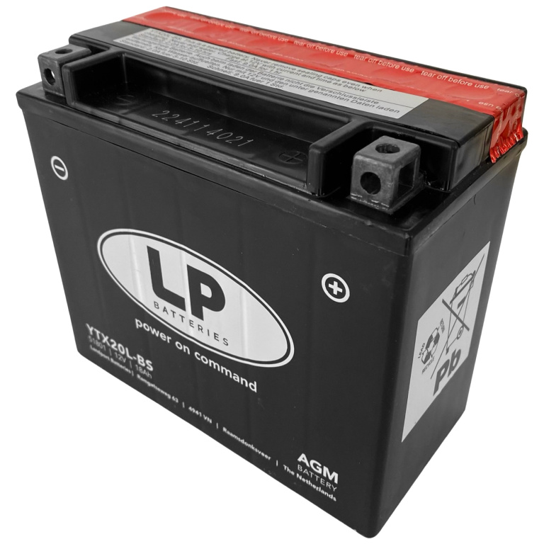 Baterie Moto LP Batteries Agm 18Ah 250A 12V MA LTX20L-BS