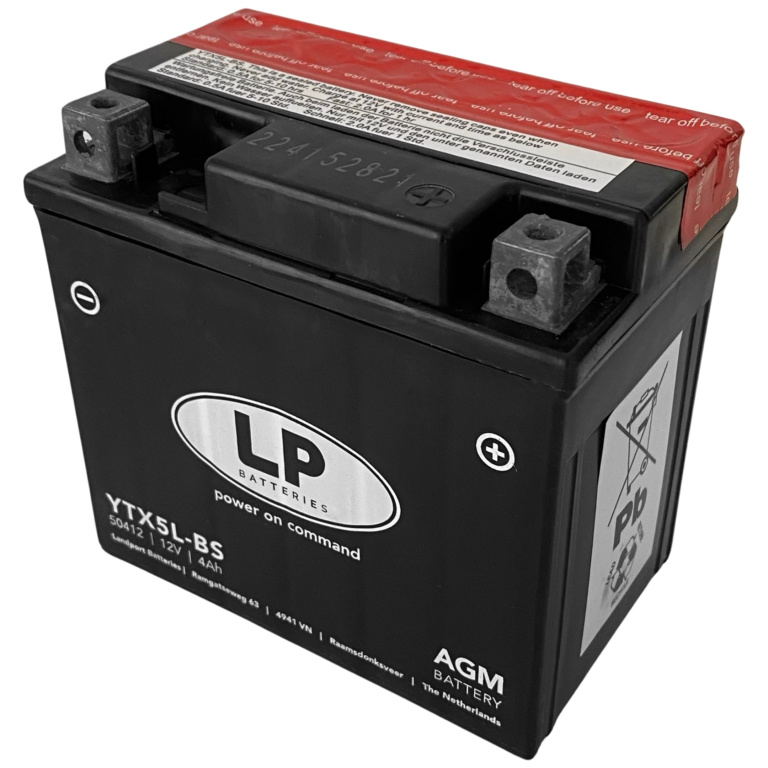 Baterie Moto LP Batteries Agm 4Ah 50A 12V MB YTX5L-BS