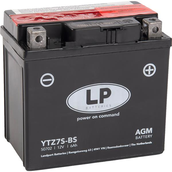 Baterie Moto LP Batteries Agm 6Ah 100A 12V MA LTZ7S-BS