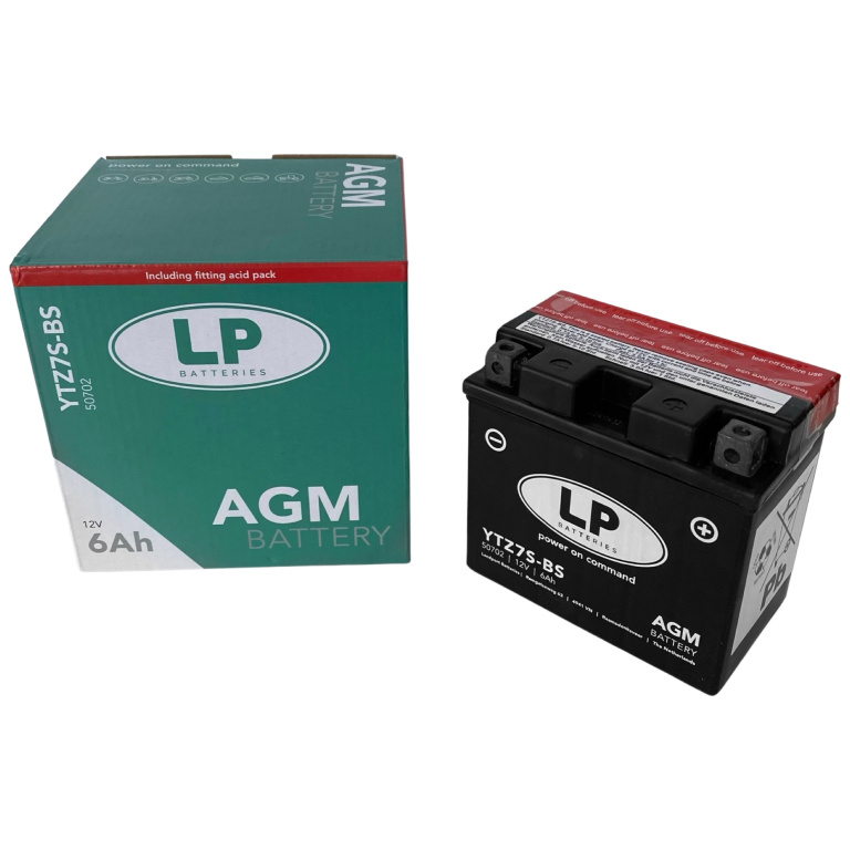 Baterie Moto LP Batteries Agm 6Ah 100A 12V MA LTZ7S-BS