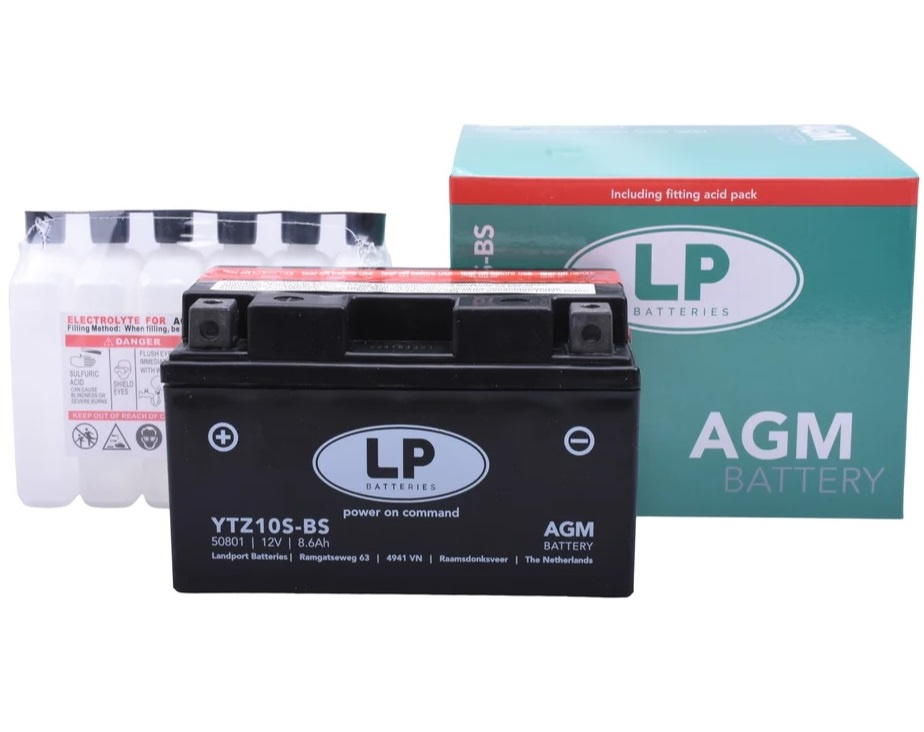 Baterie Moto LP Batteries Agm 8.6Ah 150A 12V YTZ10S-BS