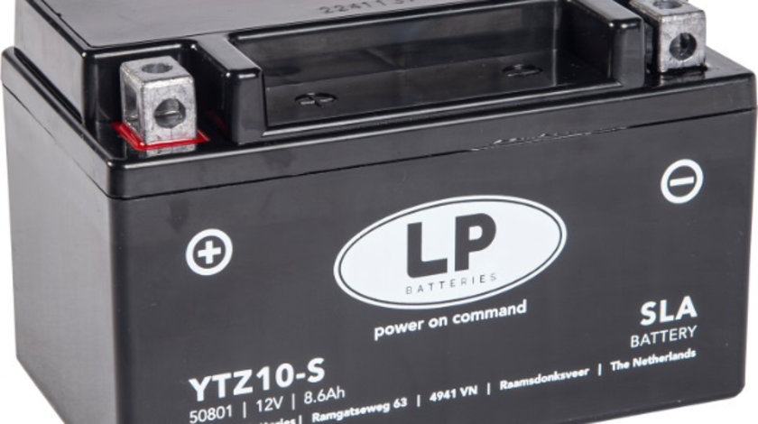 Baterie Moto LP Batteries Agm 8.6Ah 190A 12V YTZ10-S